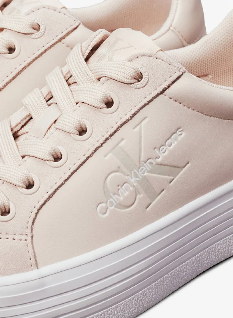 Calvin Klein Jeans Whisper Pink/White Platform Sneakers for Women | Best Price UAE