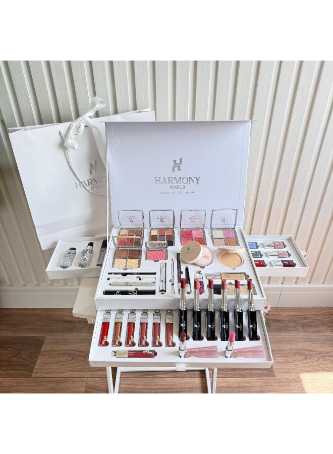هارموني افضل طقم مكياج فاخر للعروس 2025 جميع منتجات التجميل في علبة واحده - Image 2