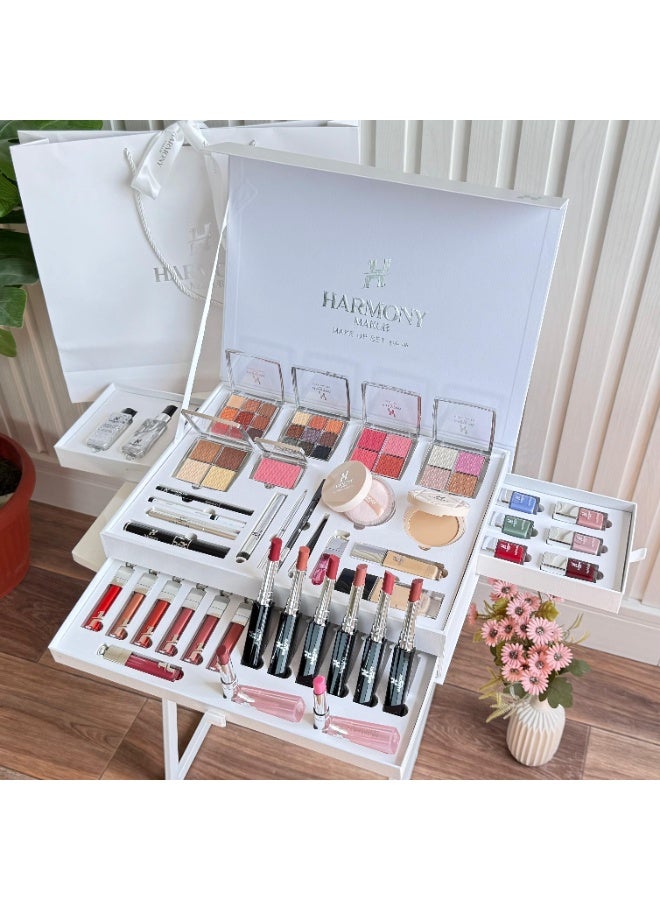 هارموني افضل طقم مكياج فاخر للعروس 2025 جميع منتجات التجميل في علبة واحده - Image 1