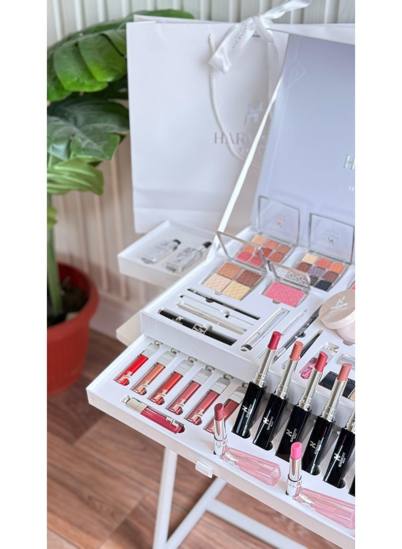 هارموني افضل طقم مكياج فاخر للعروس 2025 جميع منتجات التجميل في علبة واحده - Image 5