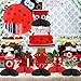 Fangleland 8PCS Ladybug Party Honeycomb Centerpieces Ladybug Baby Shower Decorations Red and Black Summer Bugs 3D Table Topper for Little Girls Ladybird Themed Birthday Party Supplies - Image 4