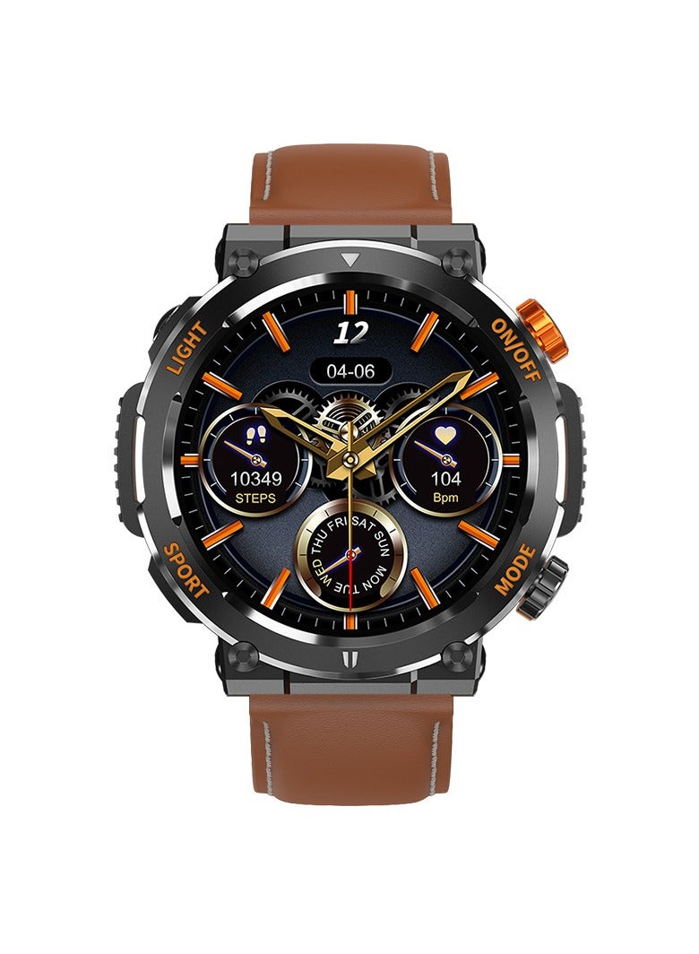 HT17 Smartwatch with Heart Rate, Bluetooth Calling, and Compass for Outdoor Sports