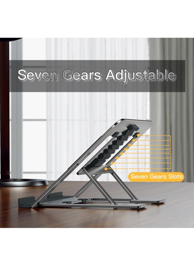 Yesido - Yesido Portable LP02 Adjustable Portable Flexible Foldable Aluminum Computer Stand - Image 1
