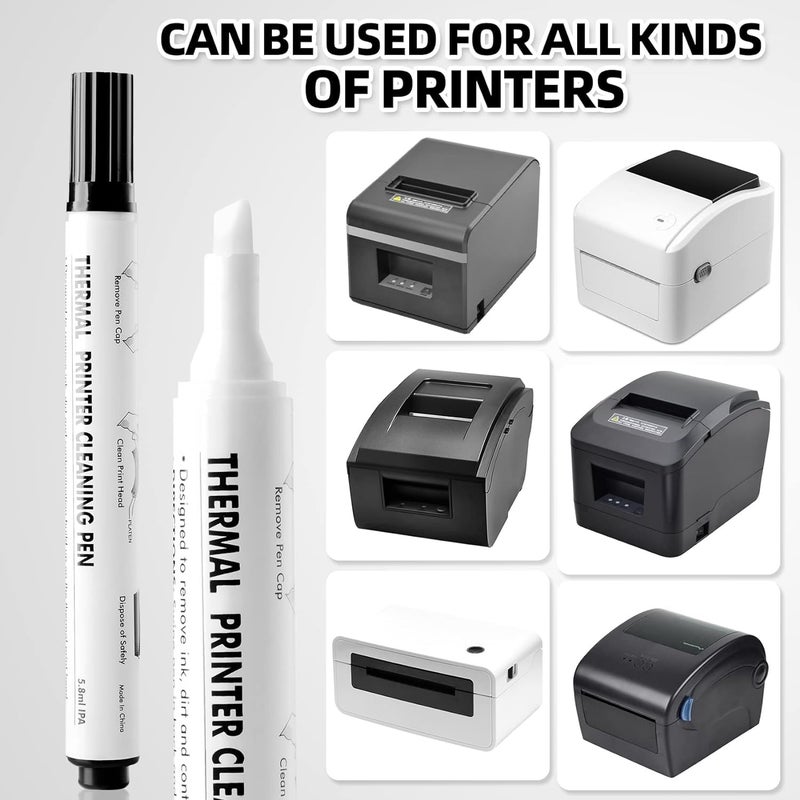 VeeDee Professional Thermal Printer Cleaning Pen -Extends Printhead Life - Image 3