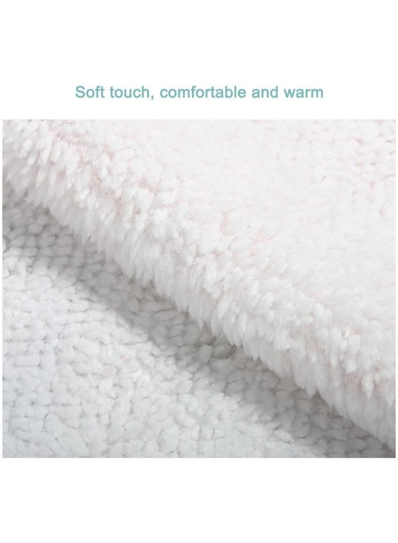 سرير أرجوحة للقطط، أرجوحة معلقة على شكل قفص للحيوانات الأليفة، سرير صغير لمنزل الحيوانات الأليفة، أرجوحة ذات وجهين للعب والنوم للقطط الصغيرة، ومنزل للراحة لجرو أرنب النمس (رمادي، 53 × 35 سم) - Image 5