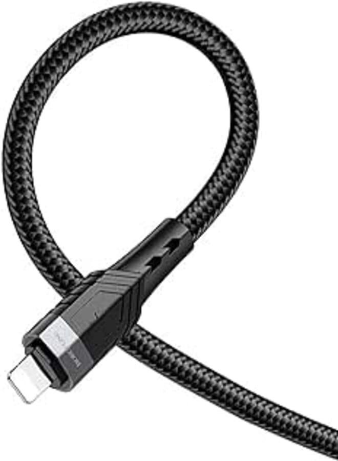 Borofone BU35 iP Influence charging data cable - black