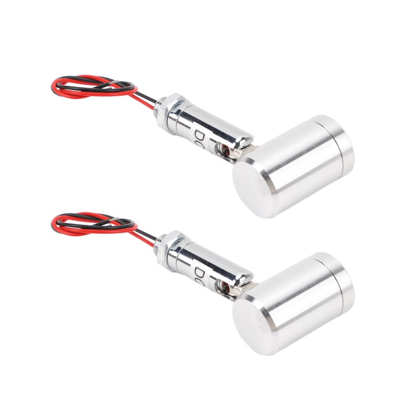 2 Pcs Mini LED Spotlight DC12V 1W 30° Angle Indoor Accent Up Lights Jewellery Showcase Spot Light for KTV Cabinet Bookshelf Hallway White Light - Image 3