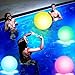 FUTUREPLUSX 2PCS Light Up Beach Balls 16 LED Pool Ball with Remote Control Glow for Summer Parties Pool Decorations - Image 3