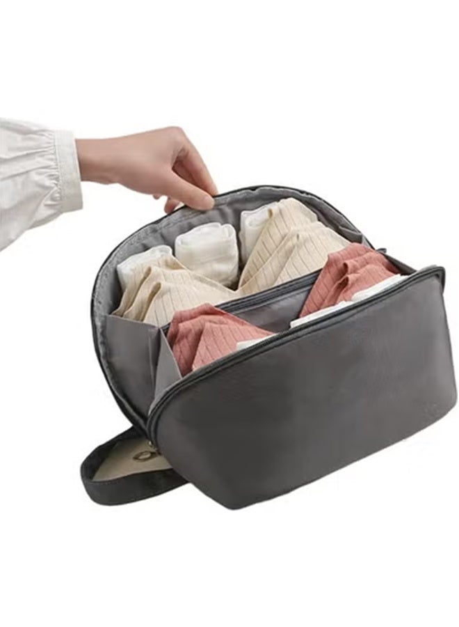 JCB CHIC حقيبة تخزين ملابس داخلية كبيرة الحجم لحمل الملابس الداخلية وحقيبة سفر وحقيبة ملابس داخلية محمولة - Image 1