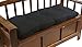 Klear Vu The Gripper Non-Slip Tufted Omega Universal Bench Cushion, 36", Midnight - Image 2