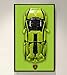 WETCEAOM Display Wallboard Compatible with Lego Technic Sin FKP 37 42115 Display Frame Gift Ideas Compatible with Lego Car Wall Mount Frame Enthusiasts197 x 315 in Only Display Wallboard - Image 3