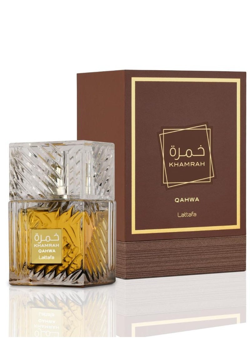 Lattafa Khamrah Qahwa For Unisex Eau De Parfum 100ml  - Image 1