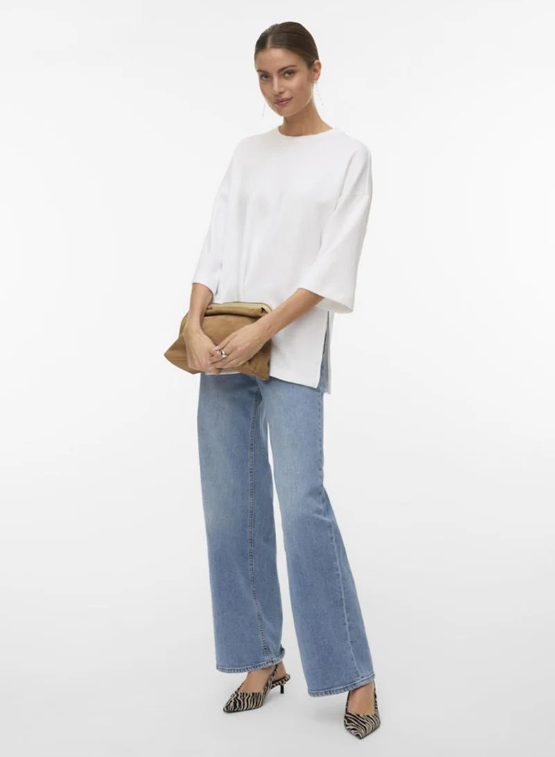 VERO MODA Vmmille Ss Oversize Tee Jrs Exp