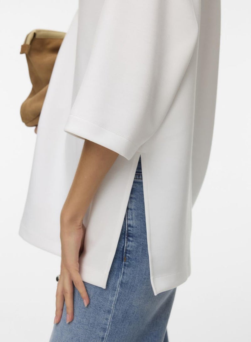 VERO MODA VMMILLE SS OVERSIZE TEE JRS EXP - Image 5