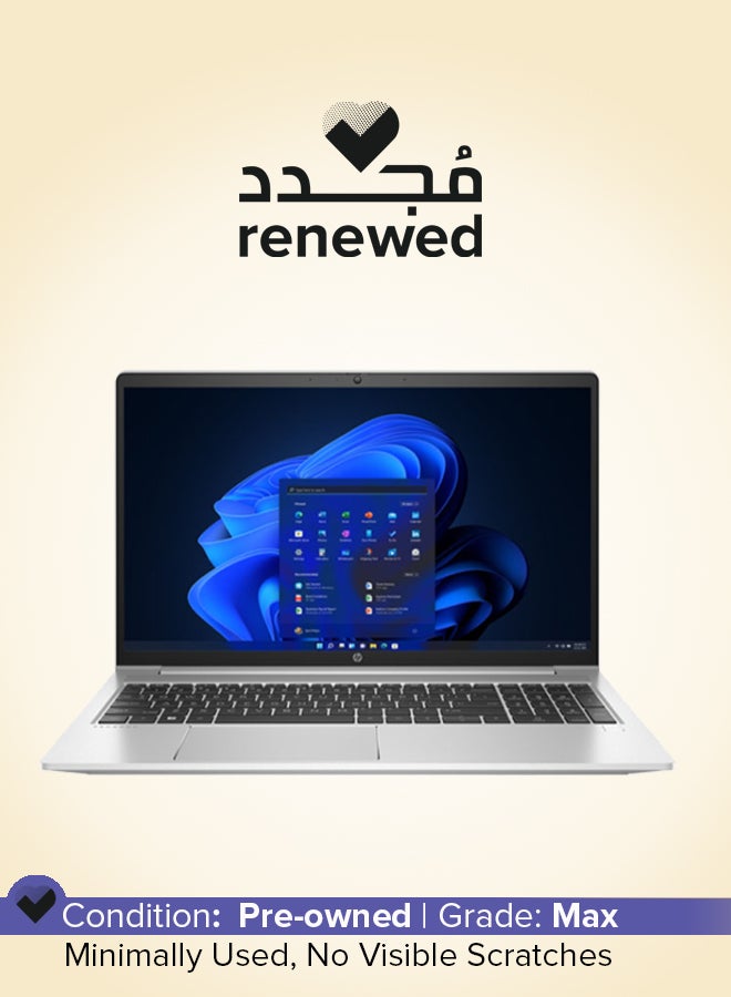 Renewed - EliteBook 840 G11 Laptop With 14-Inch UHD Display, Core Ultra 7-155U Processor/12-Core/16GB RAM/512GB SSD/Intel Iris XE Graphics/Windows 11 Pro English/Arabic Silver
