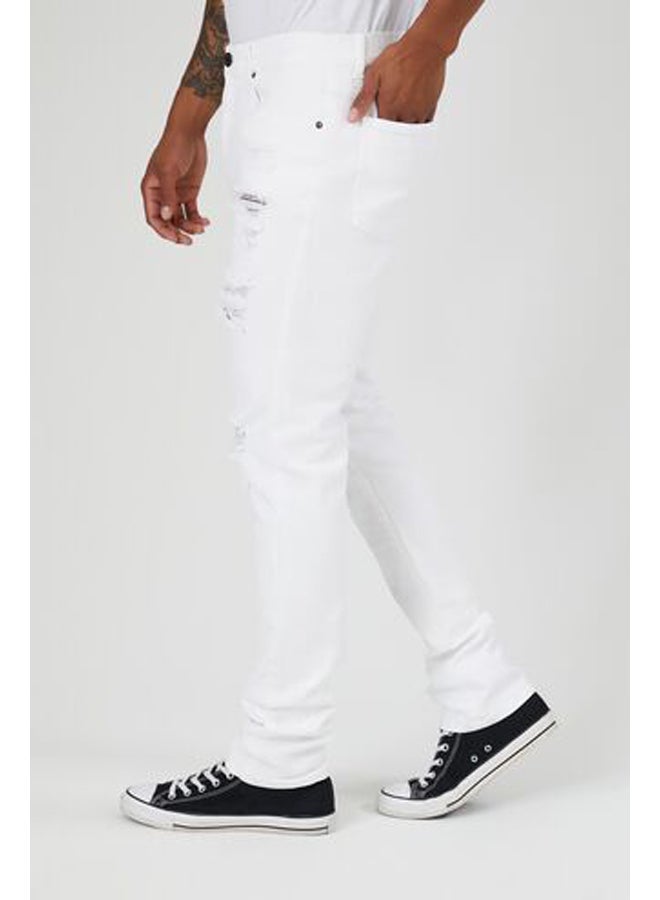 FOREVER 21 Distressed Skinny Jeans  - Image 3