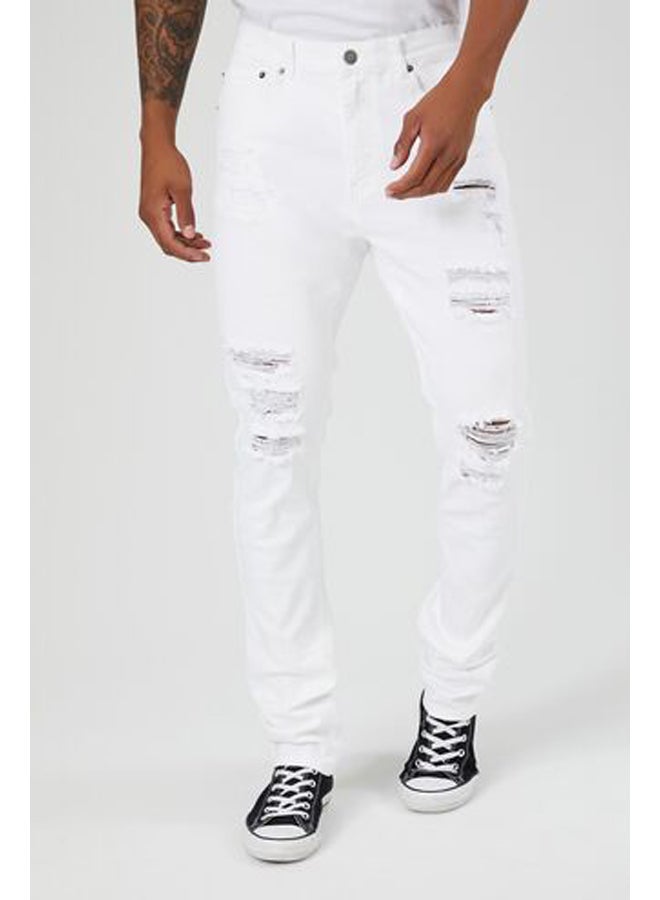 FOREVER 21 Distressed Skinny Jeans  - Image 2