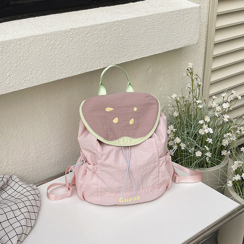 2025 Summer Cute Cartoon Fruit Mini Backpack for Women - Image 3
