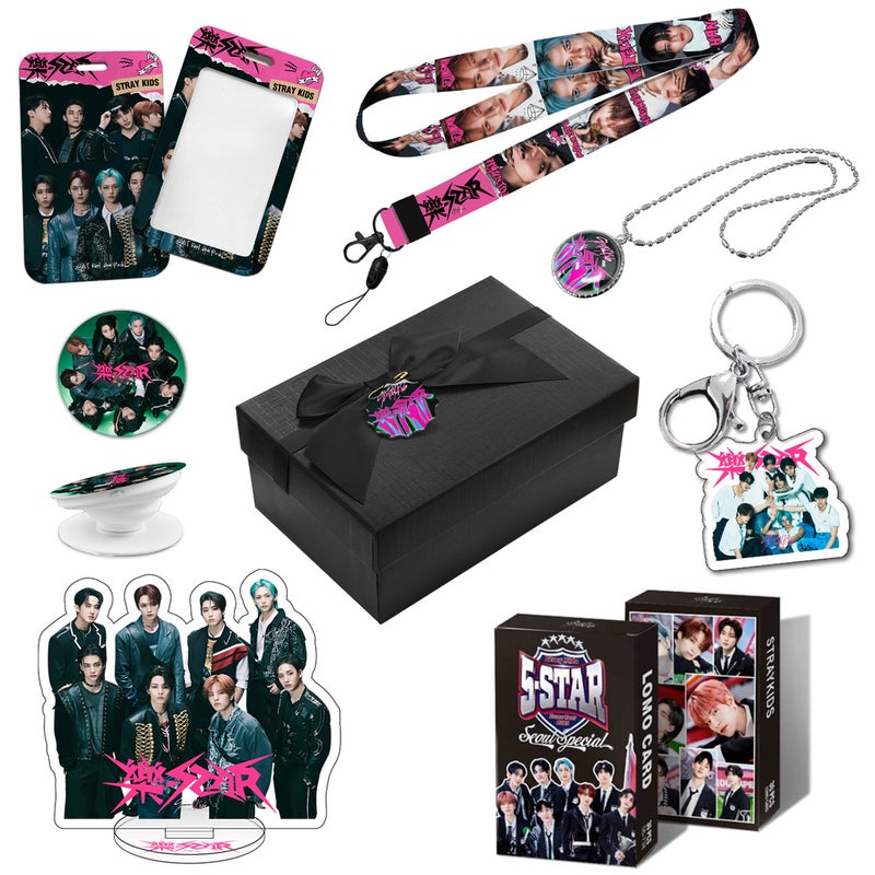 Star Anime Hardcover Small Gift Box Tw Original God Str Maxident Pink Ink Gift Set Necklace Lomo Lanyard - Image 2
