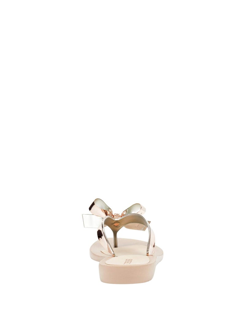 GUESS صندل غيس للنساء TUTU، وردي ذهبي 716، 10 - Image 3