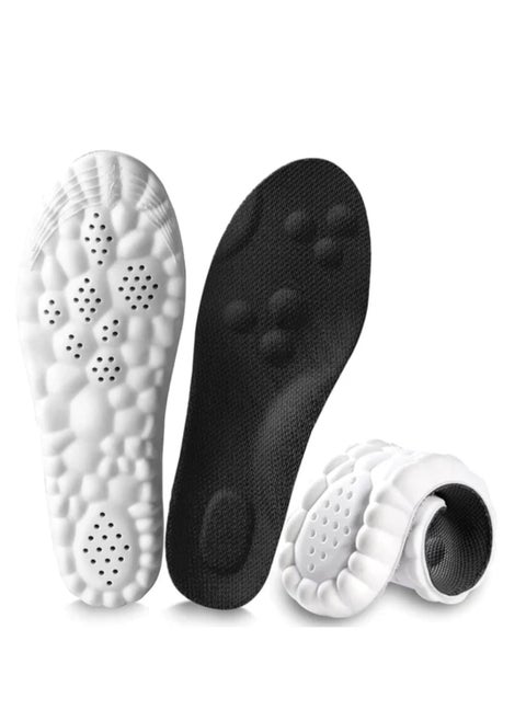 Medical Silicone Insole Relieves Pressure on Feet with Massage Pads and Breathable Pores Suitable for Men and Women (41-46)