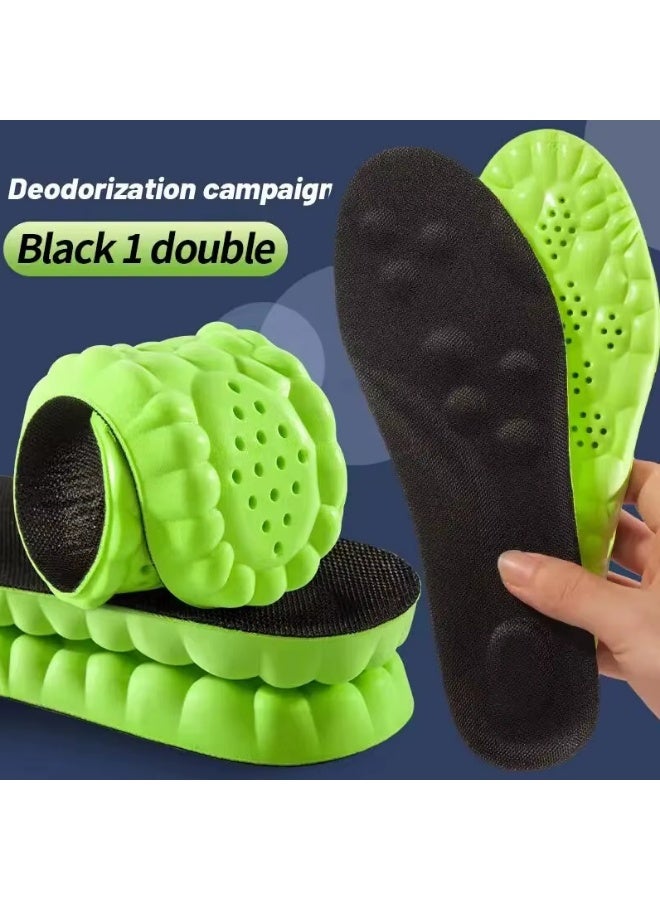 Medical Silicone Insole Relieves Pressure on Feet with Massage Pads and Breathable Pores Suitable for Men and Women (41-46) - Image 2