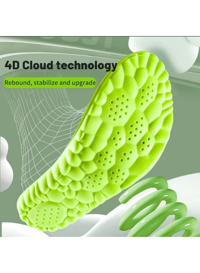 Medical Silicone Insole Relieves Pressure on Feet with Massage Pads and Breathable Pores Suitable for Men and Women (41-46) - Image 3