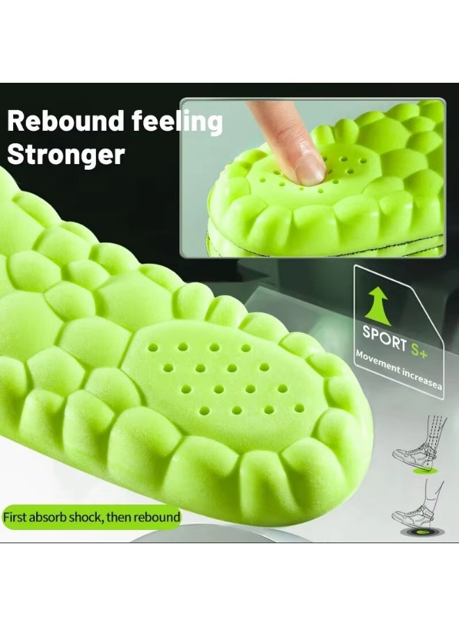 Medical Silicone Insole Relieves Pressure on Feet with Massage Pads and Breathable Pores Suitable for Men and Women (41-46) - Image 4