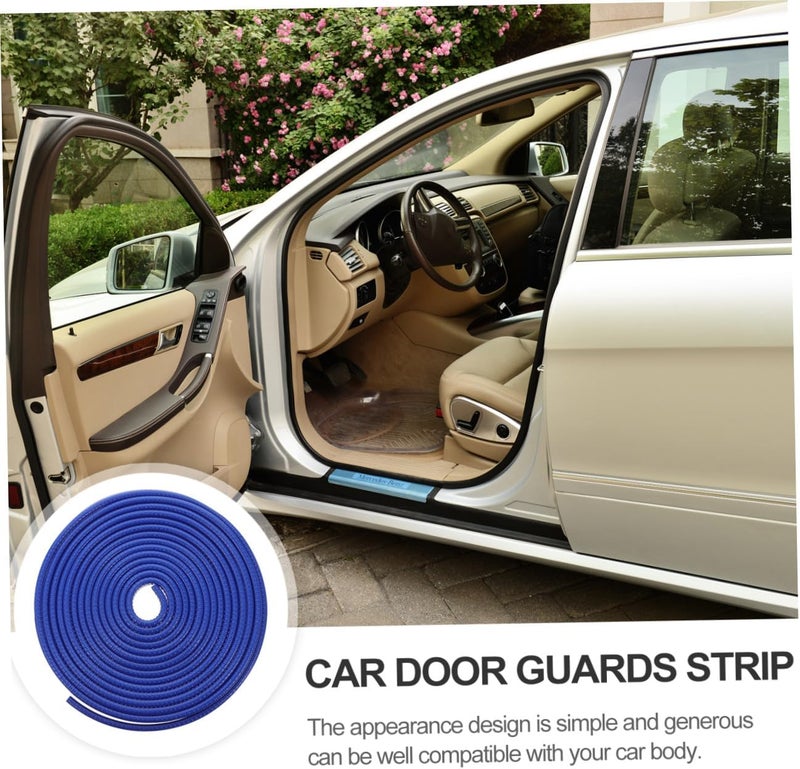 OUNONA 1roll Car Door Edge Protector Strip Easy to Install -Collision and -Scratch Trim for Vehicle Reduces Wind Noise and Seals Effectively - Image 5