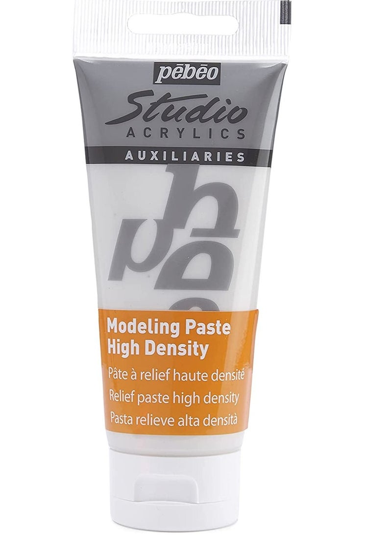 Pebeo High Viscosity Studio Acrylics Modeling Paste White 100 ml - Image 1