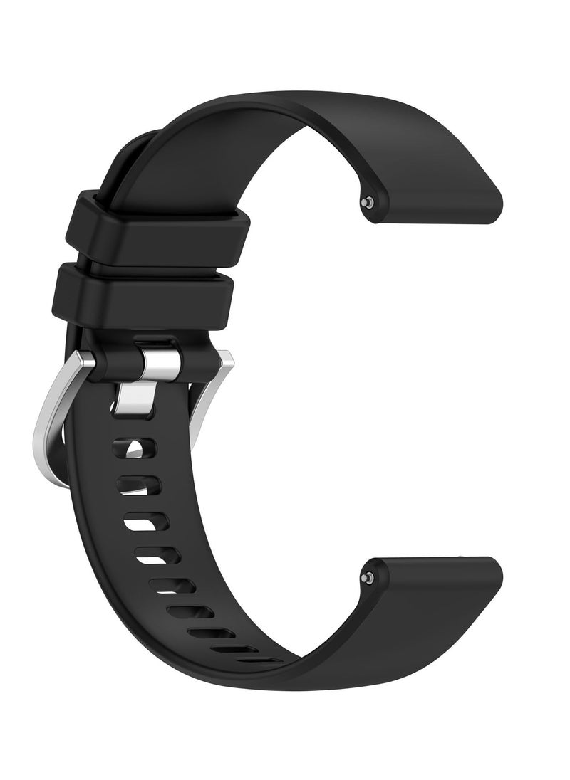 Anmi - 2 PCS Replacement  Strap Silicone Band for Huawei Watch GT4  46mm(Black/Green) - Image 1