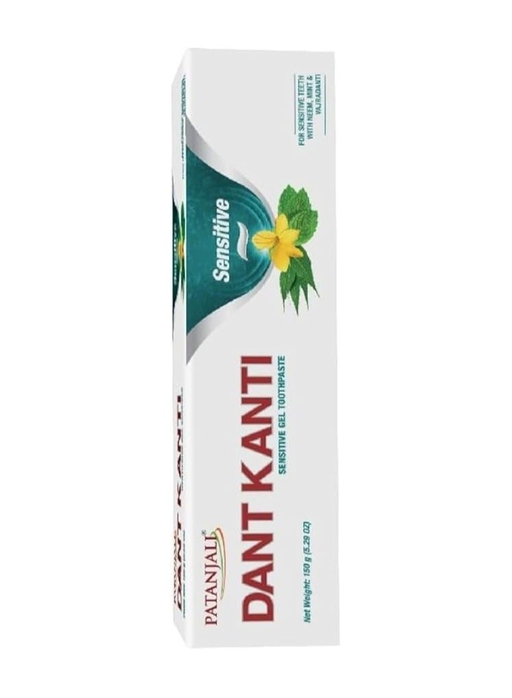 Patanjali Dant Kanti Sensitive Gel Toopaste 150-Grm