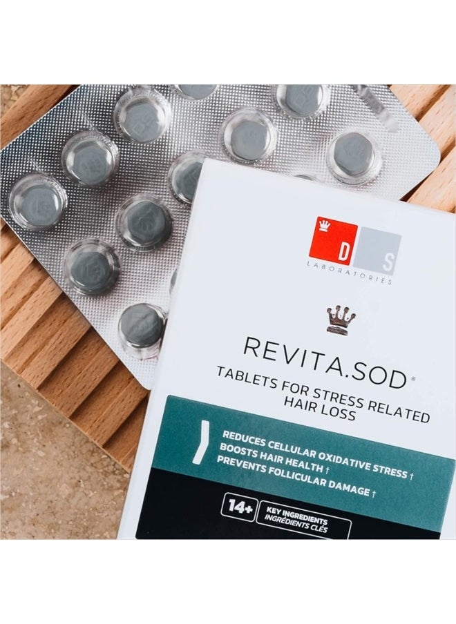 DS LABORATORIES Revita.SOD Hair Growth Supplement by DS Laboratories - Experience Fuller, Thicker, Stronger Hair, Combat Hair Loss and Hair Thinning Caused by Stress, Reduce Hair Thinning, Balding, and Hair Shedding  - Image 5