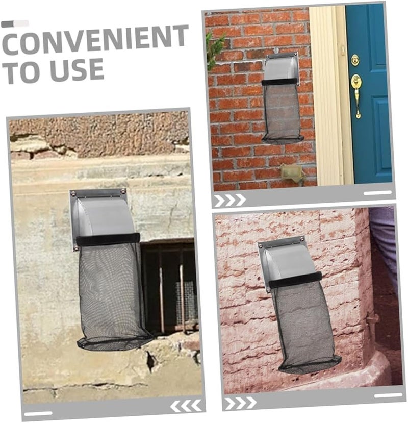 مجموعة أكياس شبكية من النايلون لاحتجاز الوبر في مجفف الملابس، 3 قطع، غطاء تهوية خارجي سهل الاستبدال والتنظيف - Image 4