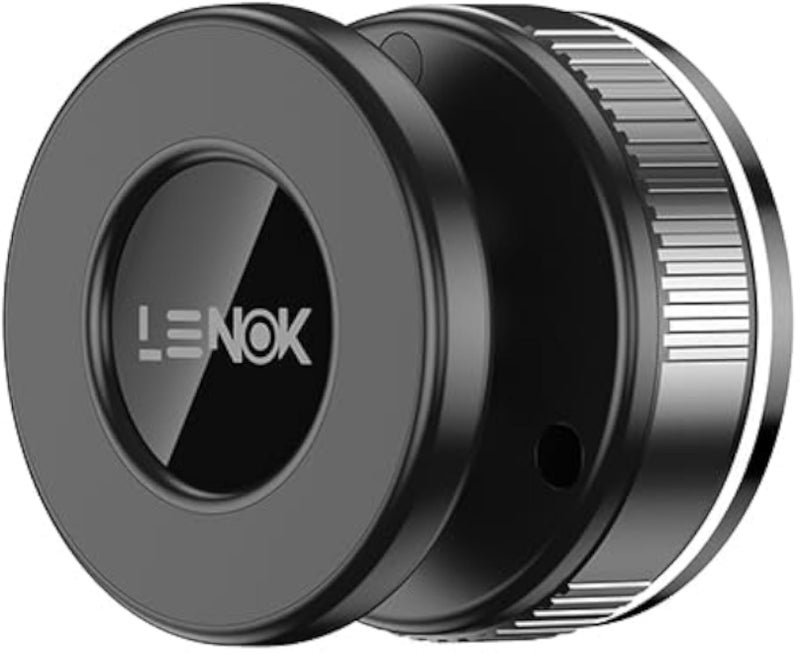 LENOK 360° adjustable Vacuum Magnetic Suction Cup Phone Mount, Adjustable Hands-Free Suction Cup Phone Holder for Car/Gym/Mirror/Smooth Surface, Compatible with iPhone Android and All Smartphones.