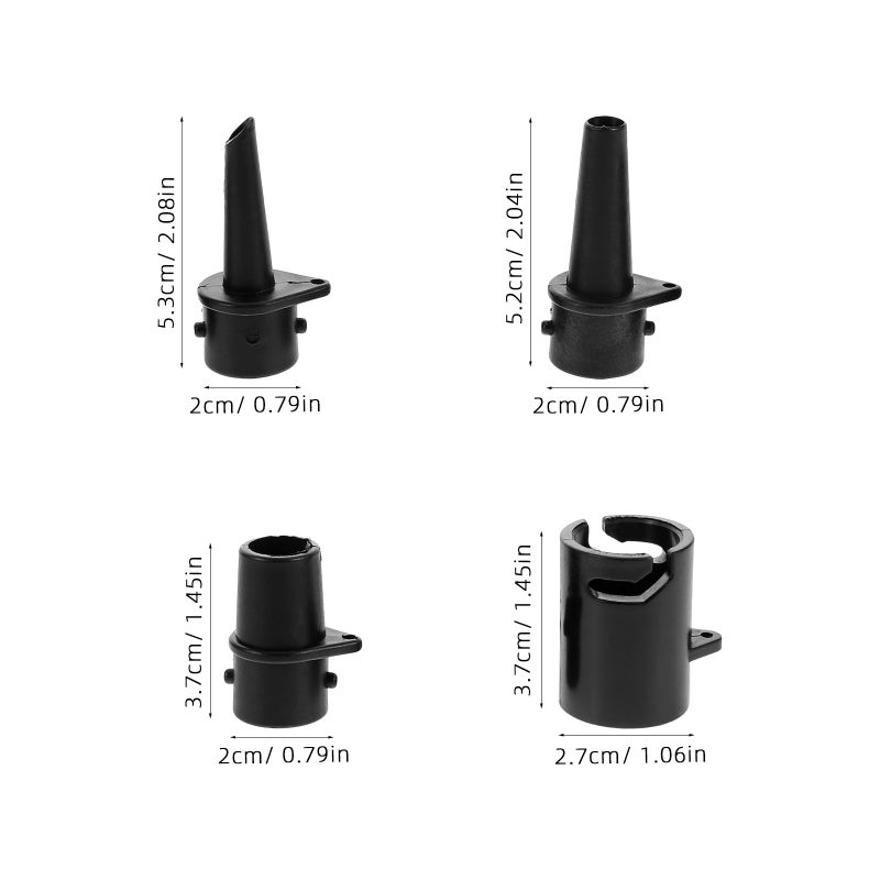 1 Set Canoe Air Valve Adapter Paddleboard Pump Adapter Kayak Drain Plug Kayak Air Pump Adapter Inflatable Boat Accessories - Image 2