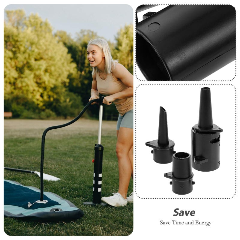 1 Set Canoe Air Valve Adapter Paddleboard Pump Adapter Kayak Drain Plug Kayak Air Pump Adapter Inflatable Boat Accessories - Image 5