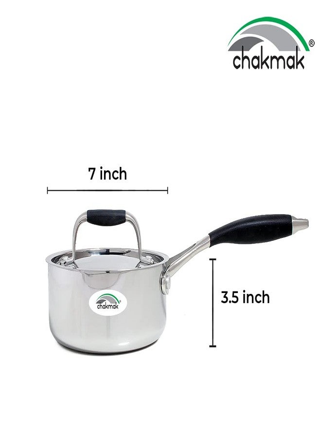 CHAKMAK TRIPLY Trio Saucepan with LID 18 CM Dia - Image 5
