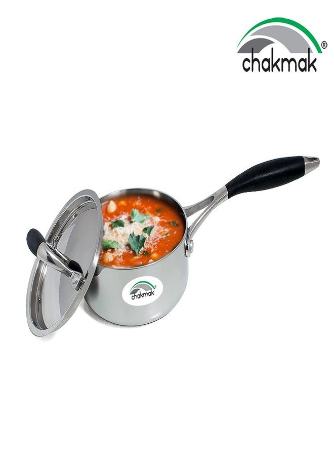 CHAKMAK TRIPLY Trio Saucepan with LID 18 CM Dia - Image 4