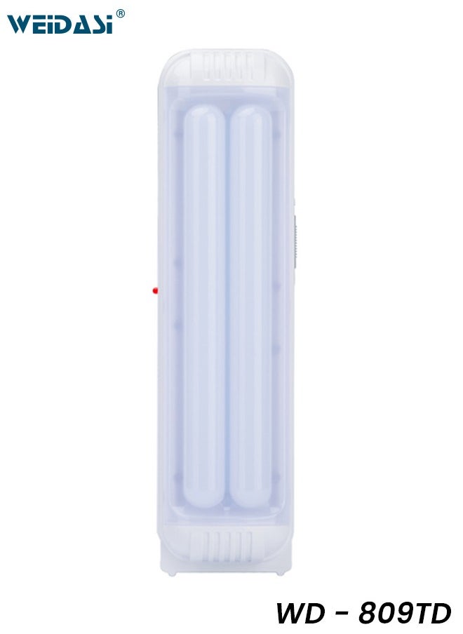 WEIDASI WEIDASI Rechargeable LED Emergency Light with 40 SMD LEDs, Dual Brightness, and AC/DC Charging Ports WD-809TD  - Image 1