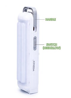 WEIDASI WEIDASI Rechargeable LED Emergency Light with 40 SMD LEDs, Dual Brightness, and AC/DC Charging Ports WD-809TD  - Image 3