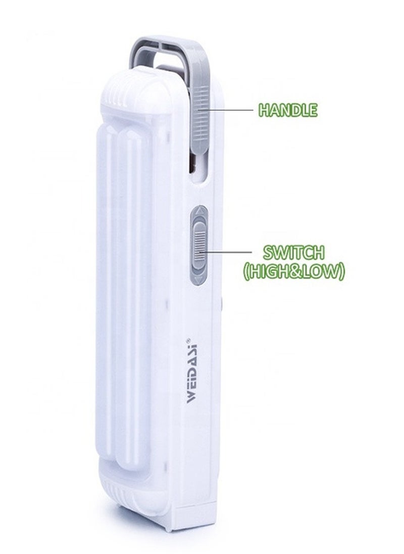 WEIDASI WEIDASI Rechargeable LED Emergency Light with 40 SMD LEDs, Dual Brightness, and AC/DC Charging Ports WD-809TD  - Image 3