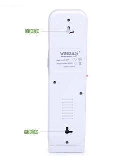WEIDASI WEIDASI Rechargeable LED Emergency Light with 40 SMD LEDs, Dual Brightness, and AC/DC Charging Ports WD-809TD  - Image 5