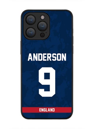 Cover for iPhone 15 Pro Max Case , Rugged Black Slim fit Soft Flexible Thin Protective Phone Cases - Player Name - James Anderson, Jersey Number- 9 - pzsku/Z0807BAC48FD6D0523F8EZ/45/_/1697268992/b9ff2612-340d-47d7-8368-9803d8261578