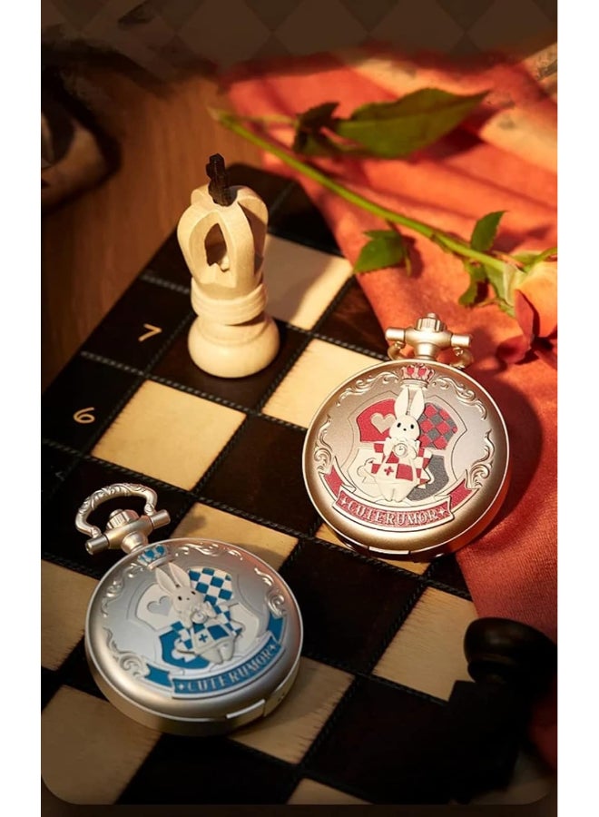 كيوت_ريومر لطيف الشائعات العجائب الشاي حزب سلسلة ساعة الجيب مسحوق أحمر الخدود - Image 5