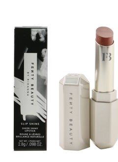 FENTY BEAUTY Slip Shine Sheer Shiny Lipstick- Cookies and Cocoa, 2.8g