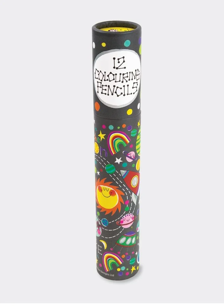 Rachel Ellen Childrens Coloring Pencils In Tube
