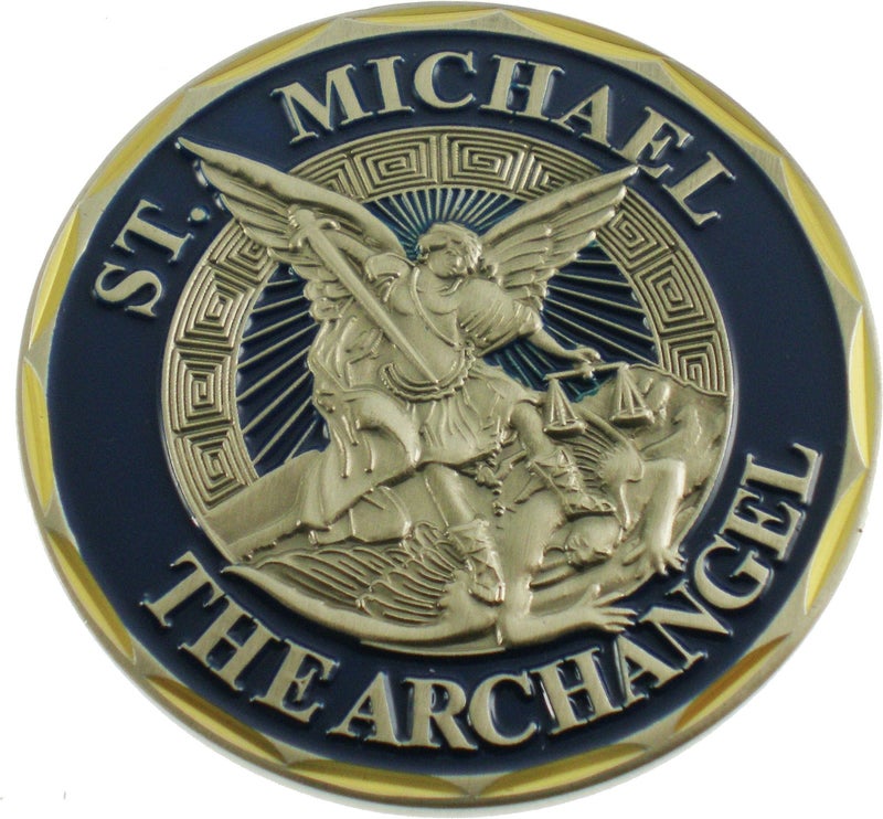 Eagle Crest St. Michael The Archangel Challenge Coin - Image 4