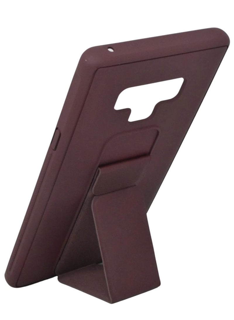 BORTONY Samsung Galaxy Note 9 Case Silicone Camera Protected Shockproof With Finger Grip Stand Cover - Image 3