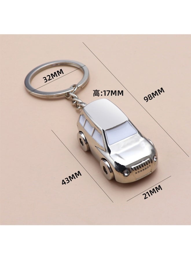 قلادة سلسلة مفاتيح سيارة جيب الإبداعية